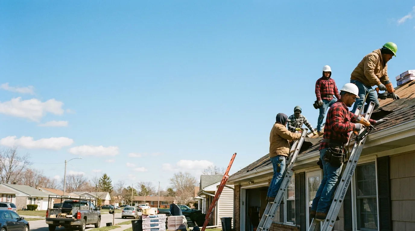 Roofing in Sterling, MI near me